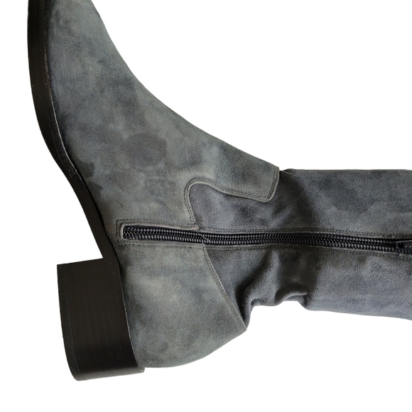 VINCE Blythe Over The Knee Suede Leather Boots in 6M NWOB - Picture 4 of 6